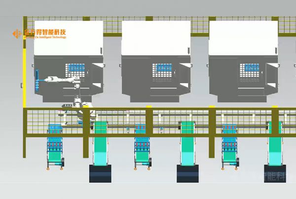 CNC自動(dòng)上下料視頻